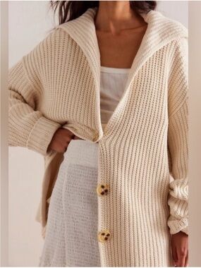 Free People Swim Too Deep cardigan. Size medium.